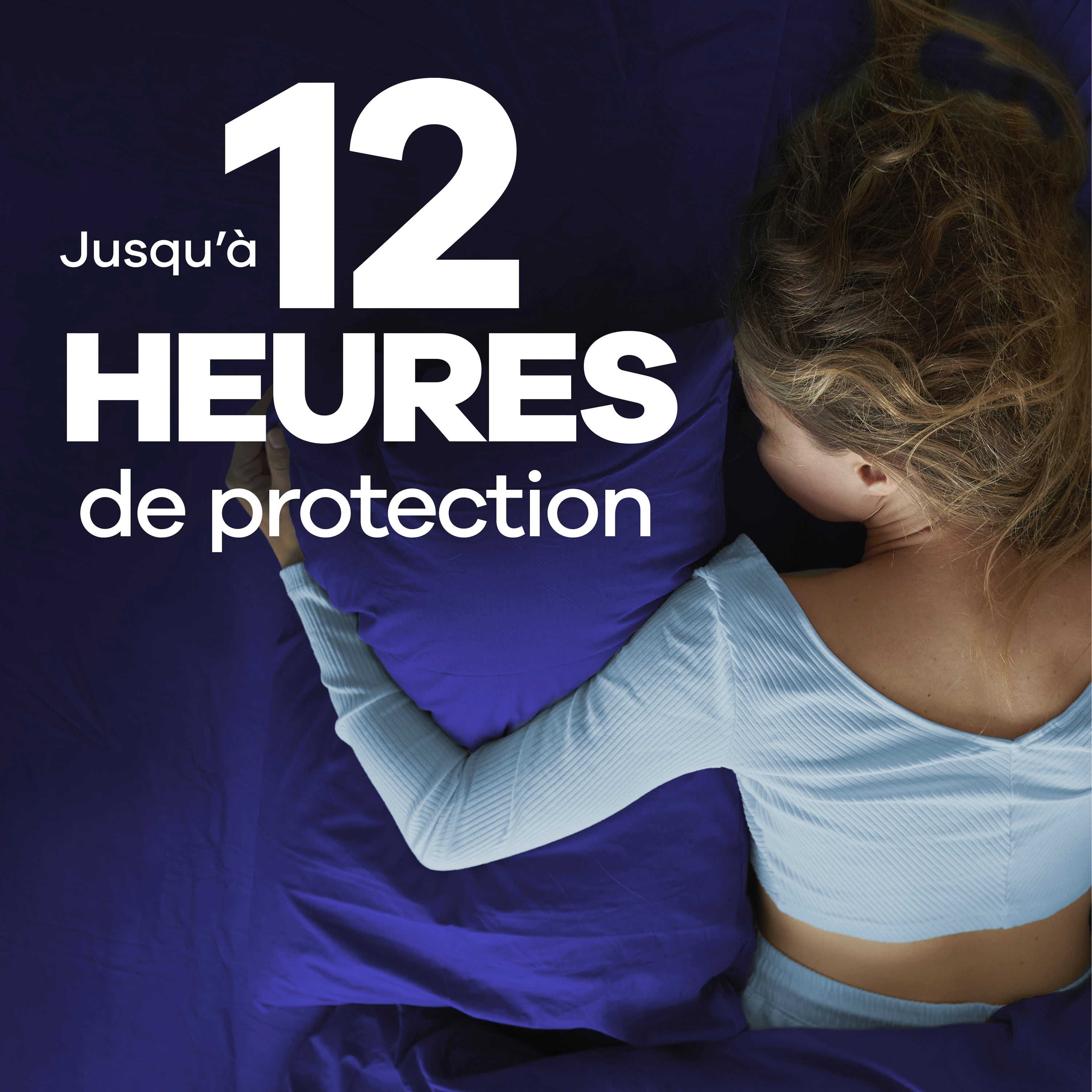Serviettes Always Infini FlexFoam pour femmes, taille 4, de nuit, avec ailes, sans parfum, 38 serviettes