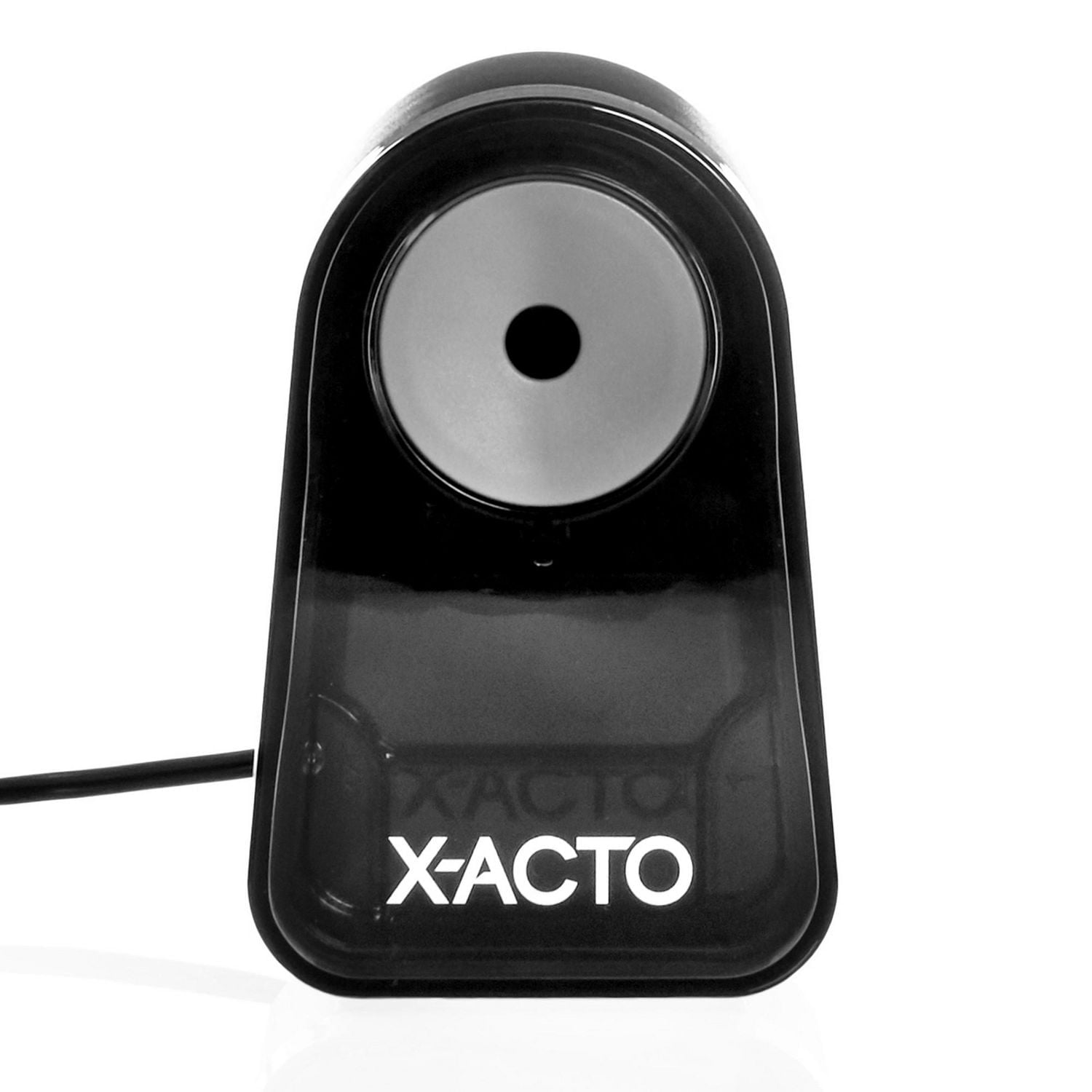 X-ACTO Pencil Sharpener, Mighty Mite Electric Pencil Sharpener, With Pencil Saver, SafeStart Motor, Black, 1 Count