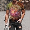 thumbnail image 1 of EGNMCR T-Shirts à Manches Courtes pour Hommes Été Décontracté Col Rond T-shirt, Mode de Rue pour Hommes Décontracté Design Intéressant Imprimé Col Rond Manches Courtes,, 1 of 9