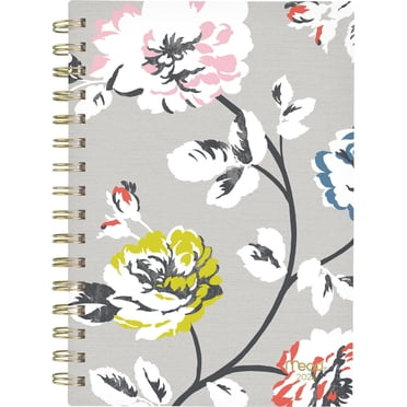 2026 Mead® Greyson Floral Small Weekly Clear Poly Cover Planner