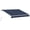 bleu, variante sur Outsunny Auvent Rétractable Manuel 10 Pieds x 8 Pieds avec Manivelle, Rayure Rouge