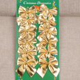 thumbnail image 1 of 12Pcs Christmas Tree Ribbon Bow   Ornaments for Holiday Decor  Great Gift Christmas Decoration, 1 of 3
