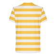 thumbnail image 3 of T-shirts Surdimensionnés pour Hommes à Rayures Imprimées, T-Shirt Graphique Décontracté Ample à Manches Courtes, Col Ras du Cou, 3 of 4