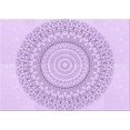 thumbnail image 1 of Ahgly Company Tapis Rectangulaire Lavable en Machine Intérieur Transitionnel Lilas Violet Riche, 8 Pieds x 12 Pieds, 1 of 7