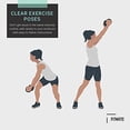 thumbnail image 4 of FitMate 8-Pack Workout Exercise Poster Bundle Set - Dumbbell, Barbell, Bodyweight, Kettlebell, and More Fitness Gym Workout Routine with Free Weights Home Gym Decor, Room Guide (20 x 30 Inch), 4 of 5