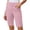 Pink, variant on Amzcrzy Womens Shorts Bermuda Shorts Women Women Solid Stretch Twill Shorts Thin Waist Pull On Regular Hiking Shorts Bermuda Summer Casual with Pockets Shorts Women Womens Shorts Casual