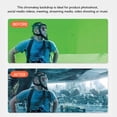 thumbnail image 3 of Green Screen Backdrop for Photography, Screen Backdrop Sheet, High Density Polyester Soft Light Wrinkle Resistant Photography Backdrop for Photostudio Editing Party, 3 of 7
