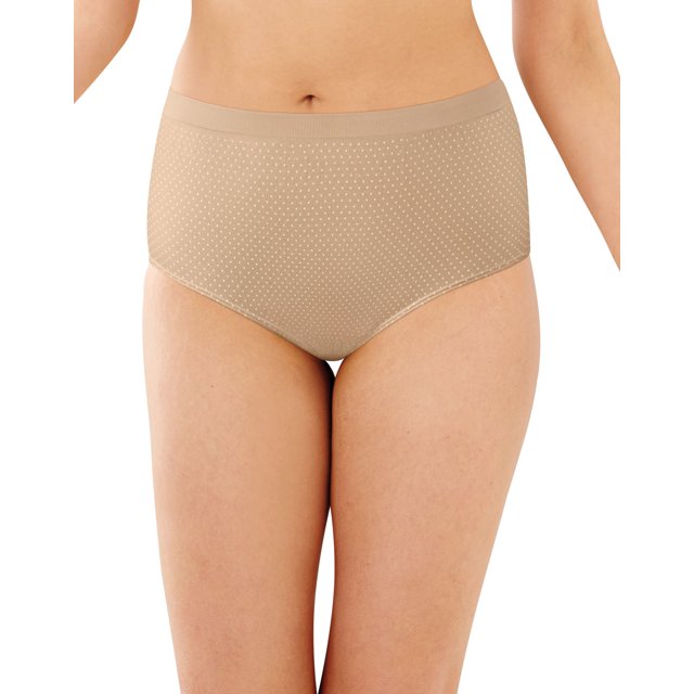Bali Womens Comfort Revolution Microfiber Brief 3-Pack, 10/11