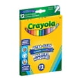thumbnail image 4 of Crayola Marqueurs lavables couleurs classiques, 12 ct, 4 of 5