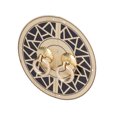 thumbnail image 1 of Bouton de Garde-Robe, Pas Facile de Corroder Superbe Artisanat Bouton d'Armoire de Style Rétro Pas de Rouille pour les Armoires pour les Tables de Toilette, 1 of 8