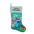 thumbnail image 1 of Chaussette de Noël à points de 50 cm, bleu sarcelle, par Ruz, 1 of 4