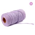thumbnail image 1 of Agiferg 100m Long/100Yard Pure Cotton Twisted Cord Rope Crafts Macrame Artisan String, 1 of 2