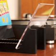 thumbnail image 2 of 2X Vinyl Record Storage -Vinyl LP Record Rack 13.7 Inches Long -Vinyl Record Holders (Black), 2 of 7