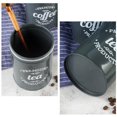 thumbnail image 2 of fastboy Ensemble de Boîtes de Rangement pour Aliments de Cuisine 3 Pcs Café Thé Sucre Boîtes Grises, 2 of 8