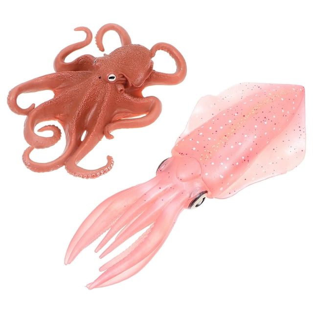 LOVEVER2 Pcs Squid Octopus Model Plush Creative Toy Gifts Baby Child