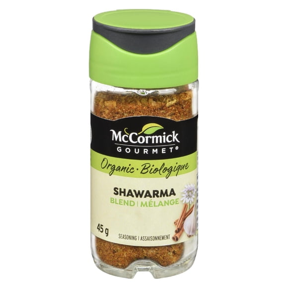 McCormick Gourmet, Organic Shawarma Seasoning, 45g
