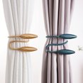 thumbnail image 2 of Maoww Curtain Tiebacks Plastic Window Drapery Drape Holdback Curtain Clips Buckle Home Supplies, 2 of 8