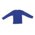 thumbnail image 1 of Chemise Mini à Manches Longues à l'Échelle 1/12 Durable Mode Décontractée Uniforme Tenue Costume Bleu, 1 of 8