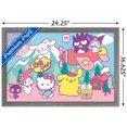 thumbnail image 2 of Hello Kitty and Friends - Happiness Overload Wall Poster, 14.725" x 22.375" Framed, 2 of 4
