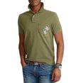 thumbnail image 1 of Polo Ralph Lauren Pocket Floral Shirt Olive ( XXL ), 1 of 2