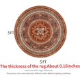 thumbnail image 2 of Boho Area Rug x Carpet Rugs for Living Room Bedroom Moroccan-Machine Washable Rugs for Bedroom Dining Room Living Room Rug Neutral Taupe, 2 of 6