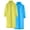 Blue, variant on Sentmoon 2 Pieces Rain Jacket Men with Hood Long Sleeve Raincoat for Men Solid Color Lightweight Waterproof Button Down Ponchos for Hiking ,Camping, Travel Free Size