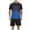 K-Blue, variant on 2025 Men's Pajama & Sets & Loungewear Mens T Shirt Summer Small Pajamas for Women Short Sleeve Set Half Mens Sleeve Loose Breathable Fitness Christmas Pajamas for Couple