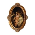 thumbnail image 3 of Oval Polyresin Picture Display Frame 34Cmx21cm your cherished Photo, Wall Mounting, 3 of 9