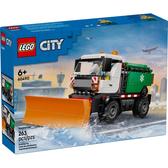 LEGO City Le chasse-neige – Camion avec Figurine – 60490