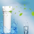 thumbnail image 1 of Rvkxad 10-Inch Universal Water Purifier Filter Cartridge, White Transparent Explosion-Proof PET Housing for Front-End Filtration, Replacement Filter for Clean Water, 1 of 7