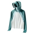 thumbnail image 1 of Posijego Chandails à Capuche de Protection Solaire pour Hommes Veste Légère à Capuche Manches Longues Plein Air Pêche Randonnée Vestes, 1 of 5
