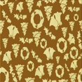 thumbnail image 1 of Ahgly Company Tapis d'Intérieur Lavable en Machine Carré Acajou Brun, 6 Pieds Carré, 1 of 7