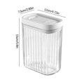 thumbnail image 3 of Sealed Plastic Food Storage Container for Cereals and Dry Goods | Airtight Kitchen Storage Box with Snap Lid | Stackable Snack Container for Pantry Organization | Fresh-Keeping Household Storage Tank, 3 of 3