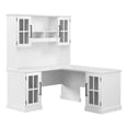 thumbnail image 1 of Bush Westbrook 60W L Shaped Desk with Hutch and Storage - Engineered Wood, 1 of 9