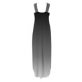 thumbnail image 5 of Robe Aguichant Femme Été Design Robe Décontractée Dégradé Sans Manches Col Suspendu Col en V Longue Robe Robe Cottagecore en Liquidation, 5 of 5
