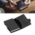 thumbnail image 4 of Card Bag Wallet, Wallet Durable Lightweight  For Gift Carbon Fiber Black, 4 of 8
