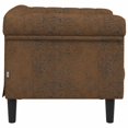 thumbnail image 3 of vidaXL Fauteuil de Salon - Similicuir Suédé Brun, 3 of 5