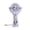 Purple, variant on Portable Handheld Misting Fan, USB Rechargeable Water Spray Fan with 360° Rotatable Head, Personal Cooling Fan for Travel, Office, Outdoor, Desktop Use