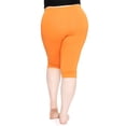 thumbnail image 3 of Stretch Is Comfort Women's Plus Size Knee Length Leggings| Adult X-Large - 7x, 3 of 5
