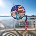 thumbnail image 4 of Independence Day Decorations Independence Day Celebration Acrylic Painted Window Decoration Hanging Decoration Wall Decoration Craft Hanging Decoration Home Decoration, 4 of 5