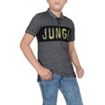 thumbnail image 1 of Boy's Knitted Polo Black, 1 of 4