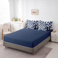 thumbnail image 4 of YST 7-Piece Cute Cartoon Ghost Print Bed Set, Queen – Happy Halloween Decor, 4 of 5