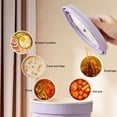 thumbnail image 3 of Ramen Cooker, 1.2L Portable Small Rapid Noodle Cooker Ramen Pot Electric Pot Electric Pot Stick Proof for Cooking Pasta Egg Soup Electric Rapid Noodle Cooker Electric Noodle Cooker, 3 of 7