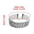 thumbnail image 3 of Collier Ras du Cou en Velours à Sequins Métalliques pour Femmes, Design Étincelant à Écailles de Poisson, Accessoire de Fête – Pièce Confortable et Ajustée pour Soirées et Festivals, 3 of 4