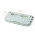 thumbnail image 4 of Dvkptbk Perforateur - Étagère à Chaussures de Salle de Bain en Plastique Murale et Résistante au Rangement, 4 of 4