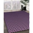 thumbnail image 3 of Ahgly Company Tapis d'Intérieur Lavable en Machine Carré Transitionnel Orchidée Violet, 6 Pieds Carré, 3 of 7