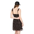 thumbnail image 3 of No Boundaries Women's Ruffle Strap Godet Dress, 3 of 6