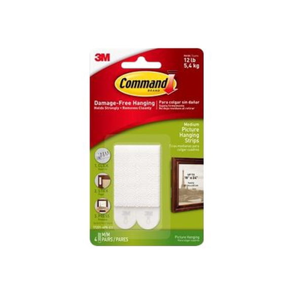WHITE MED PH STRIP - FRENCH