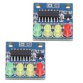 thumbnail image 1 of Module Indicateur de Niveau de Batterie, Panneau de Capacité des Batteries Haute Précision 4pcs LED 4 Phase pour DIY, 1 of 8