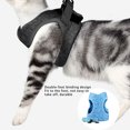 thumbnail image 3 of Decodeary Traction Rope Practical Small Belt Lightweight Kitten Breathable Soft Chest Strap Pet Walking Supplies Outdoor Sky Blue M, 3 of 6